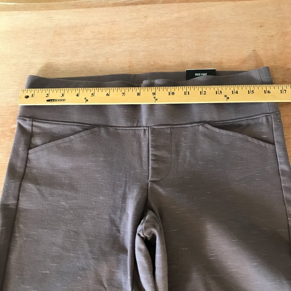 Torrid Pixie Pull On Pants Women L Purple Mid Rise Pocket Slimming Stretch 18294 - Picture 12 of 16